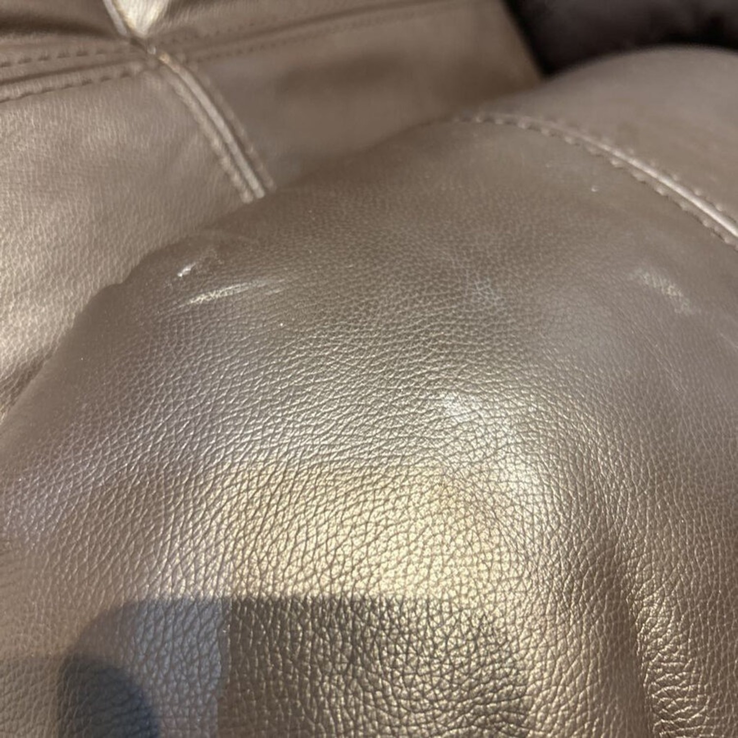 Chairs Inc Leather 3-Seat Power Recliner Sofa - image-3