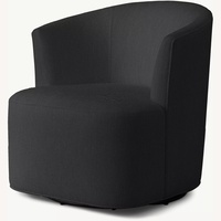 Restoration Hardware Arden Black Fabric Accent Chairs