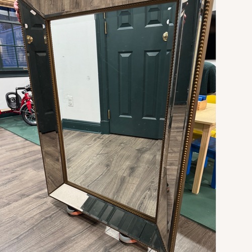 Used Restoration Hardware Venetian Beaded Wall Mirror for sale on AptDeco