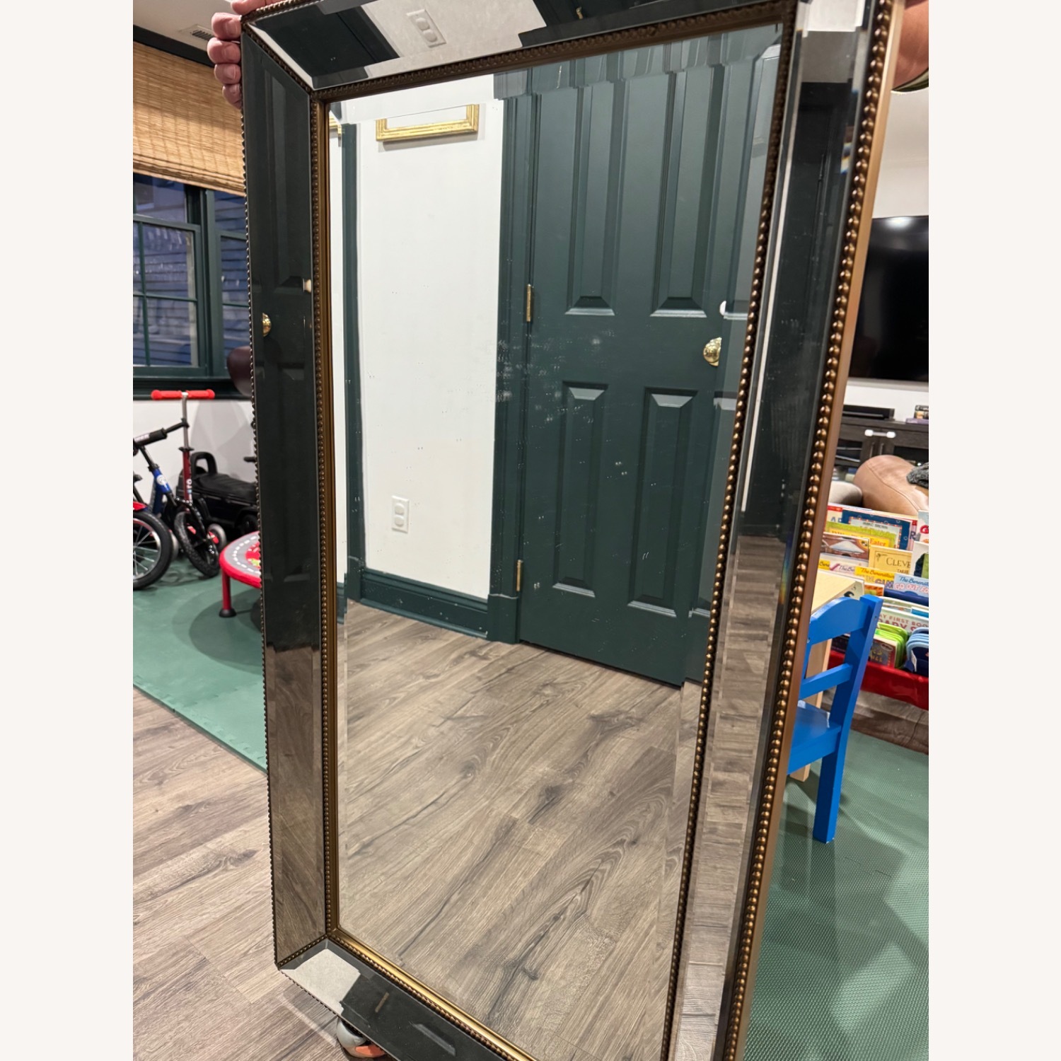 Restoration Hardware Venetian Beaded Wall Mirror - image-2