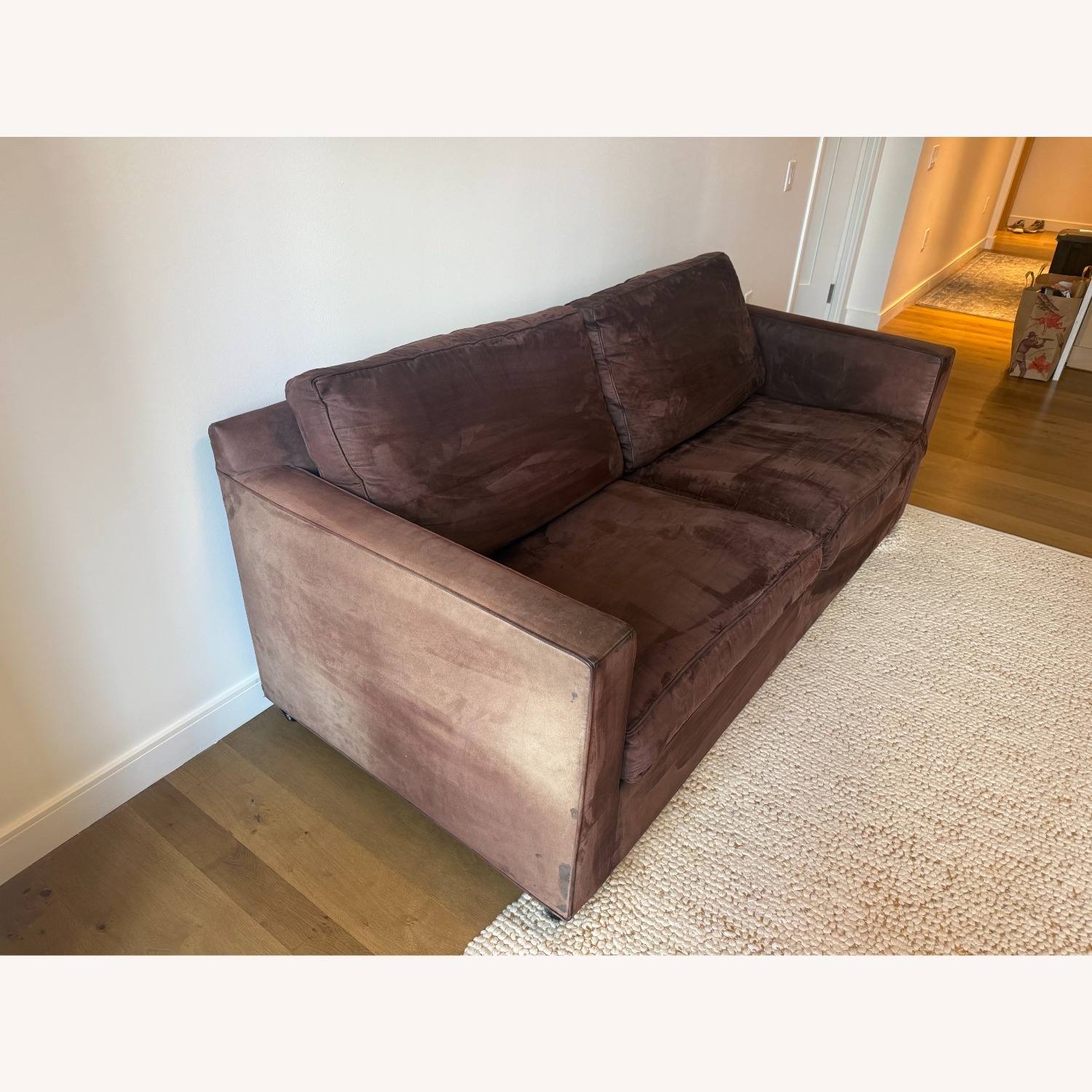 Crate & Barrel Barrett Queen Sleeper in Brown - image-2