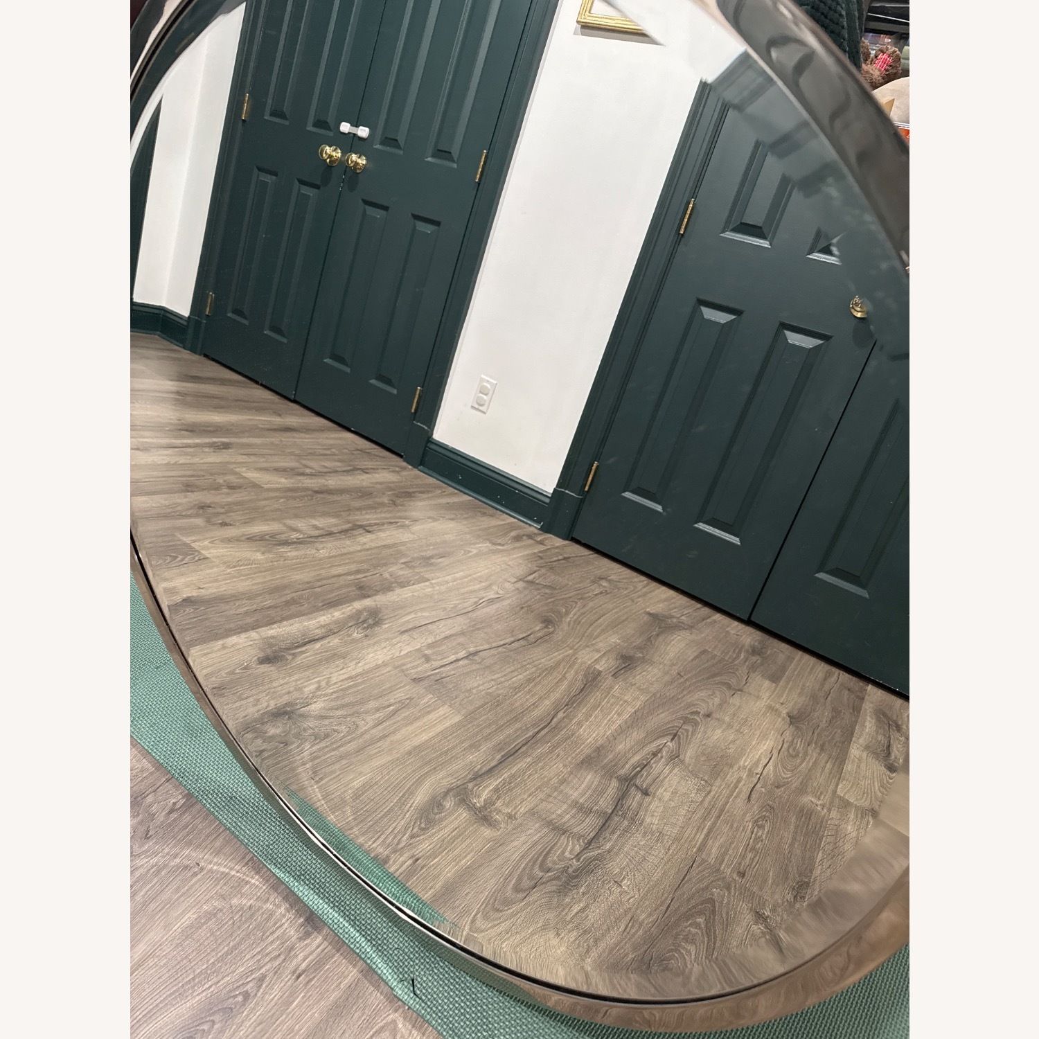 Pottery Barn Polished Chrome Wall Mirror - image-3