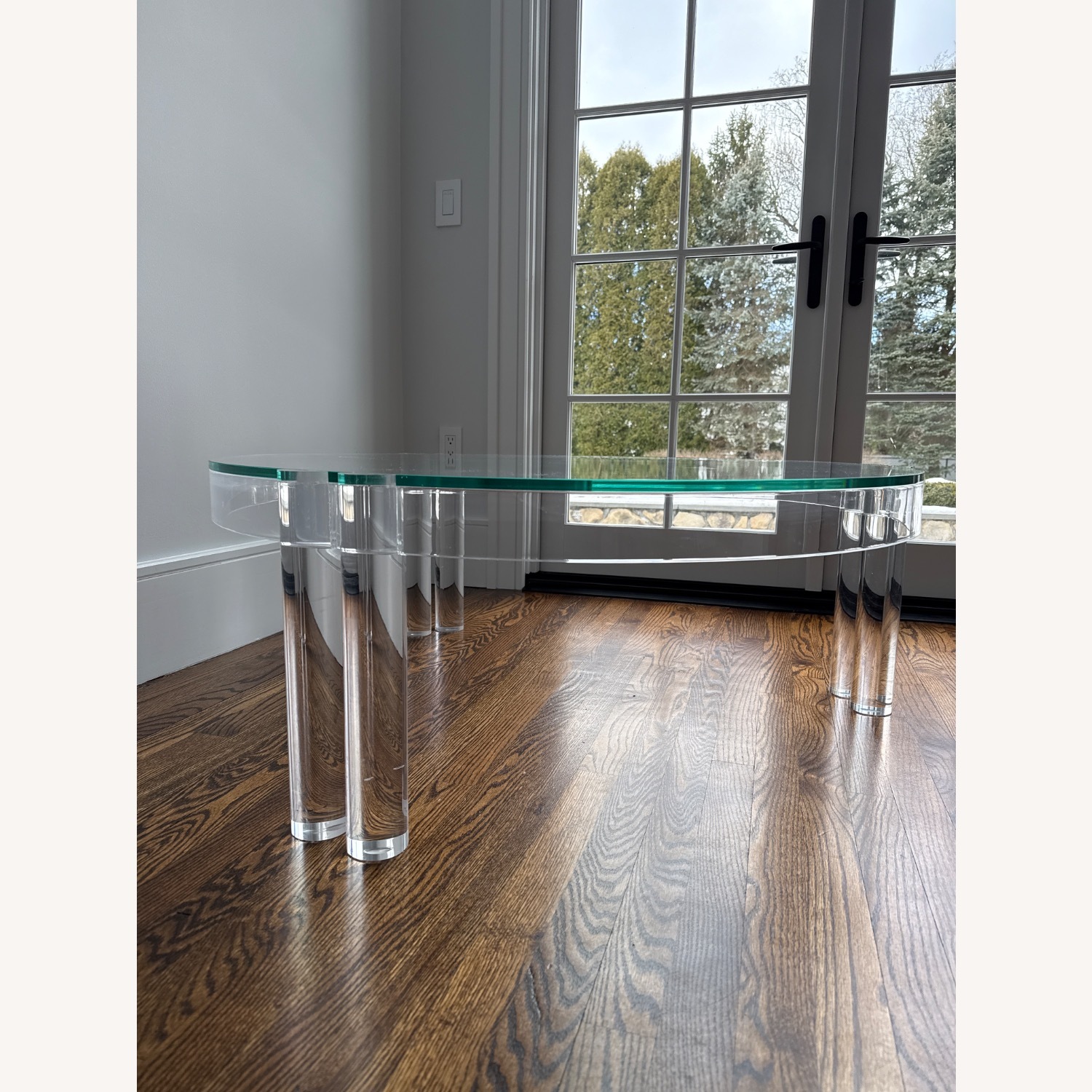 Interlude Home Milou Glass Coffee Table - image-3
