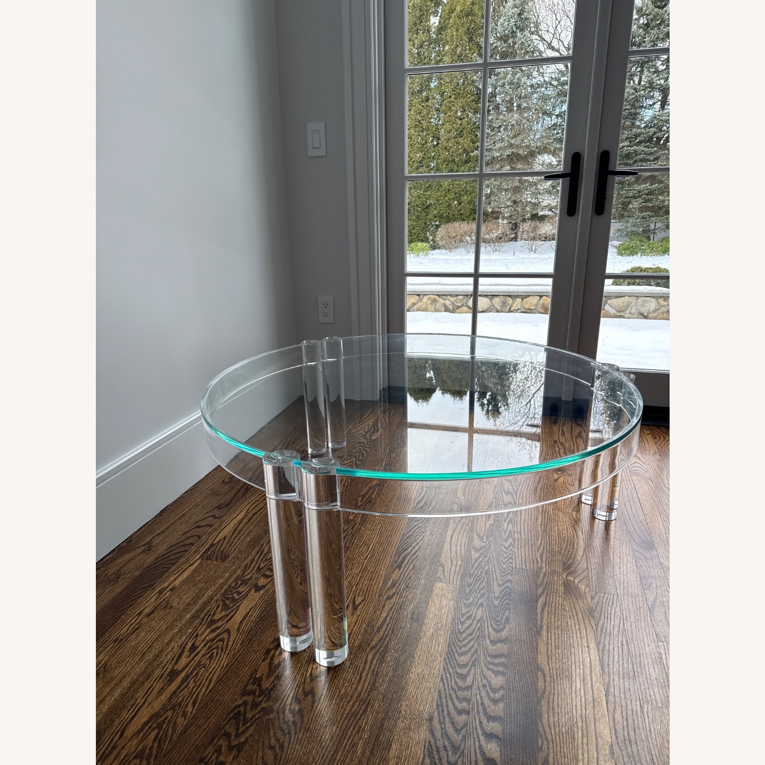 Interlude Home Milou Glass Coffee Table - image-1