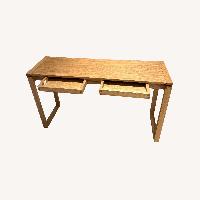 Design Within Reach Light Brown Wood Side Table