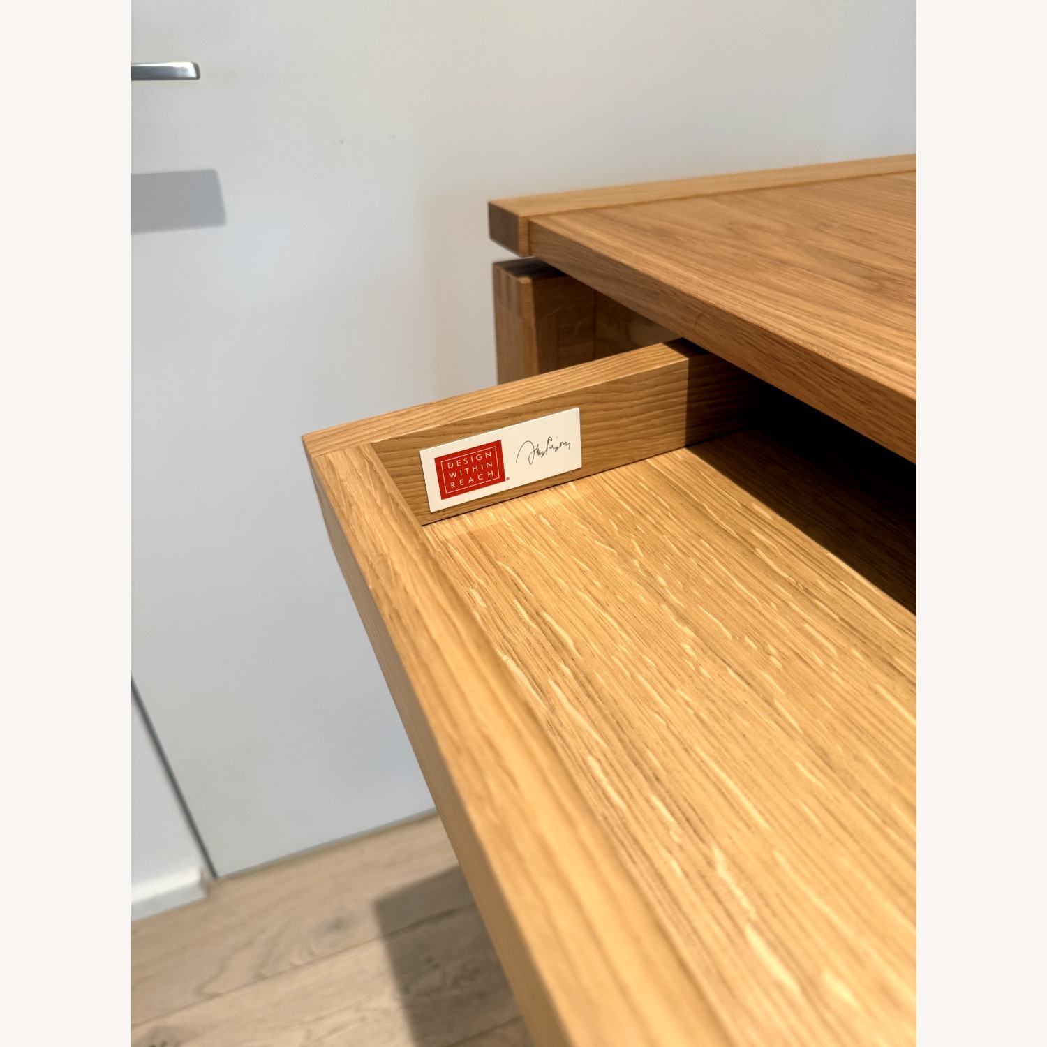 Design Within Reach Light Brown Wood Side Table - image-4