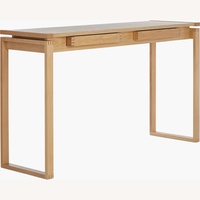 Design Within Reach Light Brown Wood Side Table