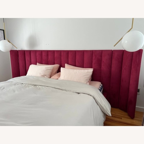 Used Roche Bobois Backstage King Bed for sale on AptDeco