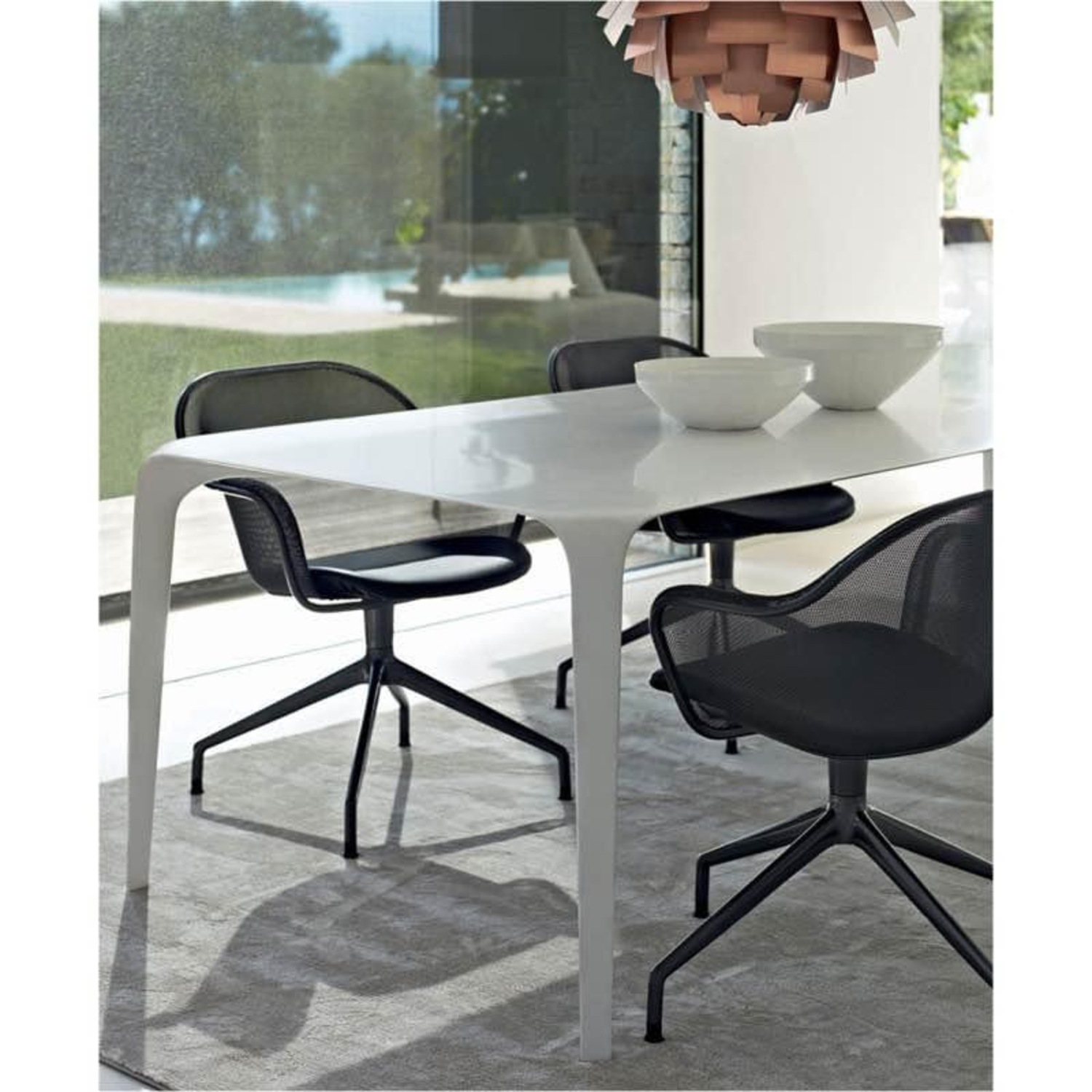 B&B Italia Swivel Chairs, Set of 4 - image-2