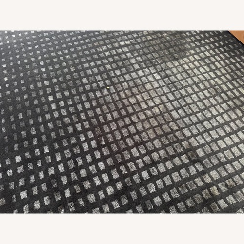 Used Roche Bobois Black Area Rug 8.2' x 11.5' for sale on AptDeco