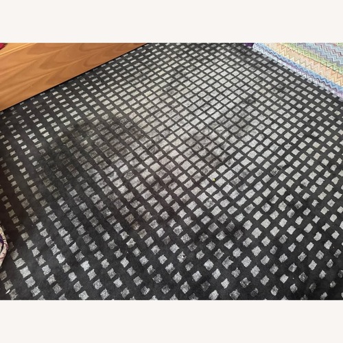 Used Roche Bobois Black Area Rug 8.2' x 11.5' for sale on AptDeco