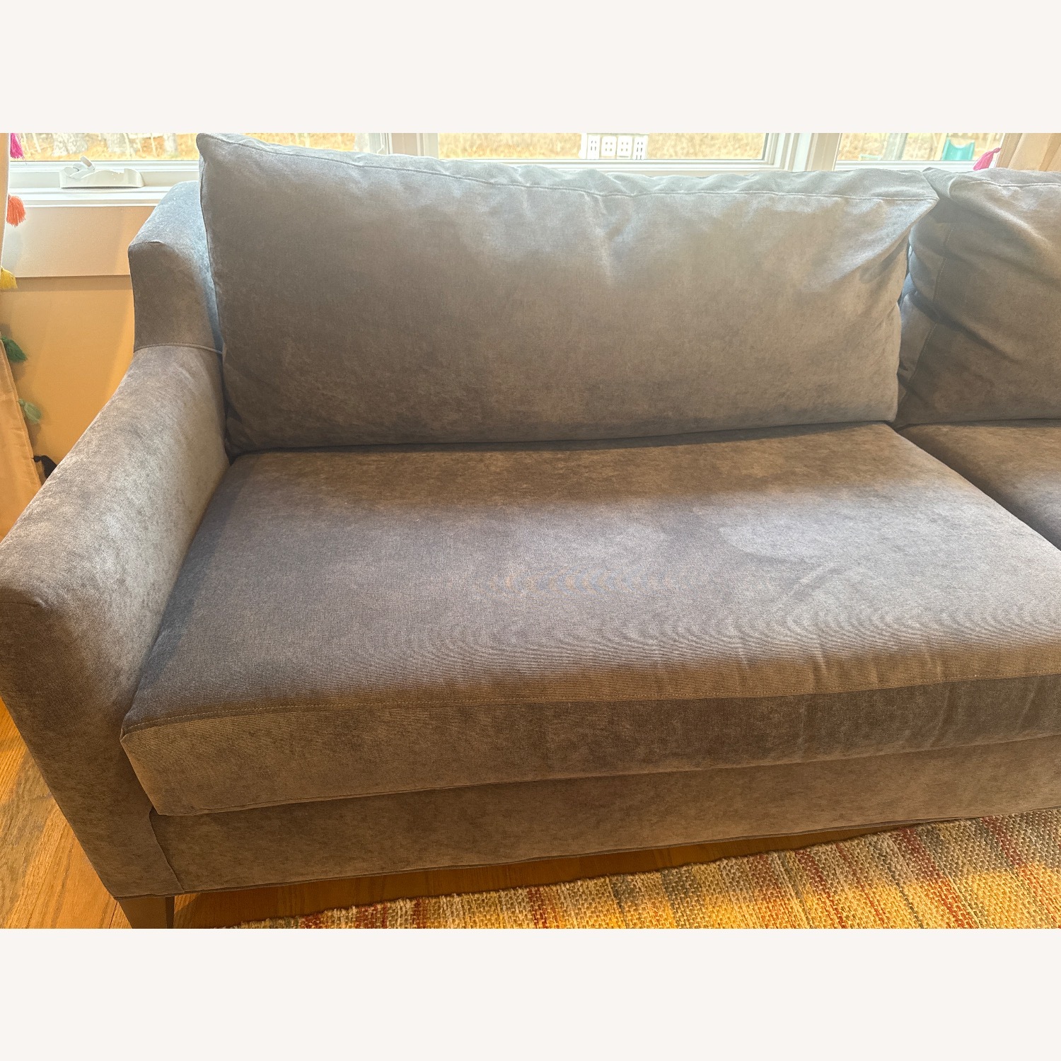 Mitchell Gold + Bob Williams Blue 3+ Seater Sofa - image-4