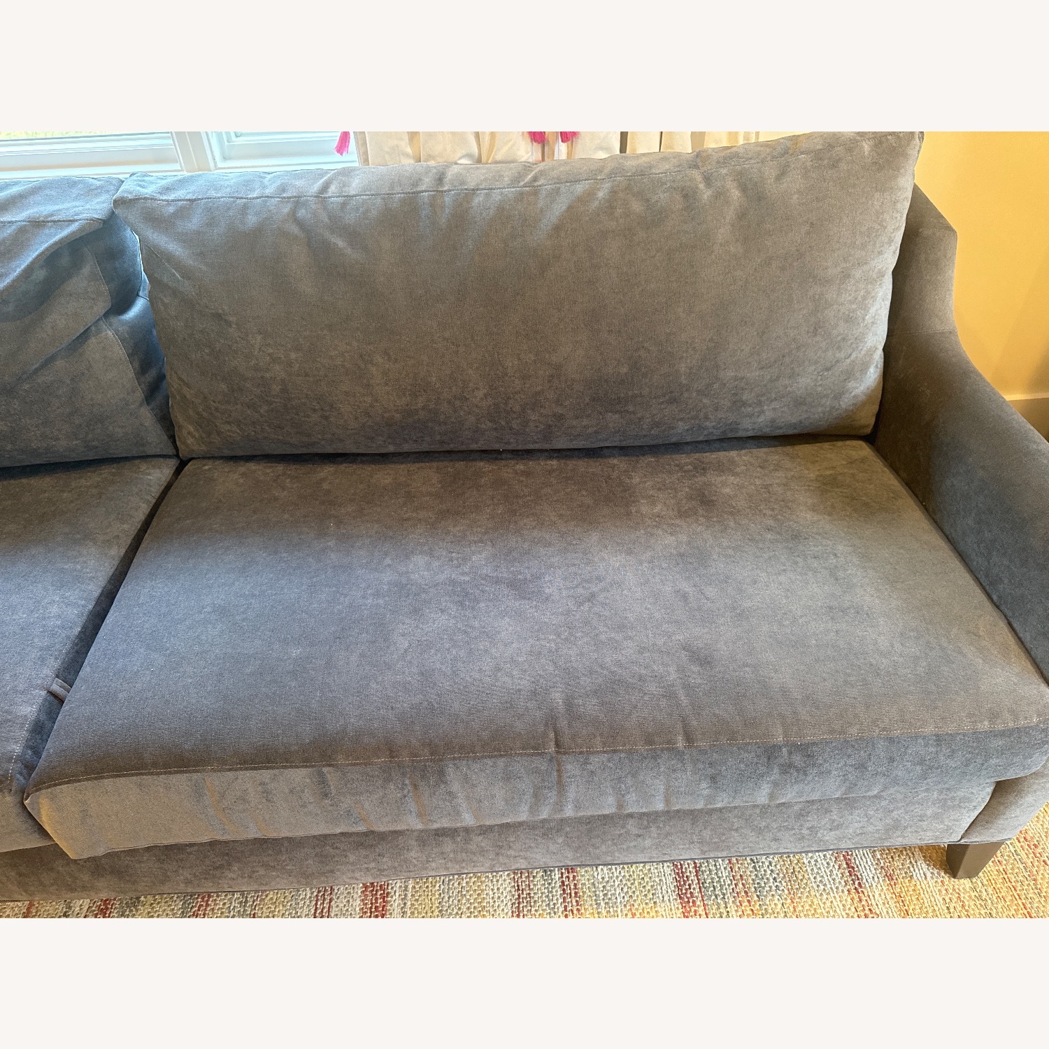 Mitchell Gold + Bob Williams Blue 3+ Seater Sofa - image-5