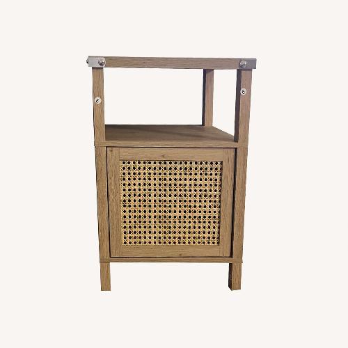 Used Boho Nightstands / Side Tables Set of 2 for sale on AptDeco