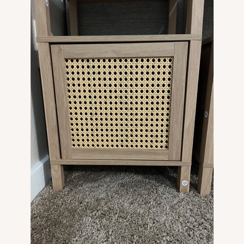 Used Boho Nightstands / Side Tables Set of 2 for sale on AptDeco