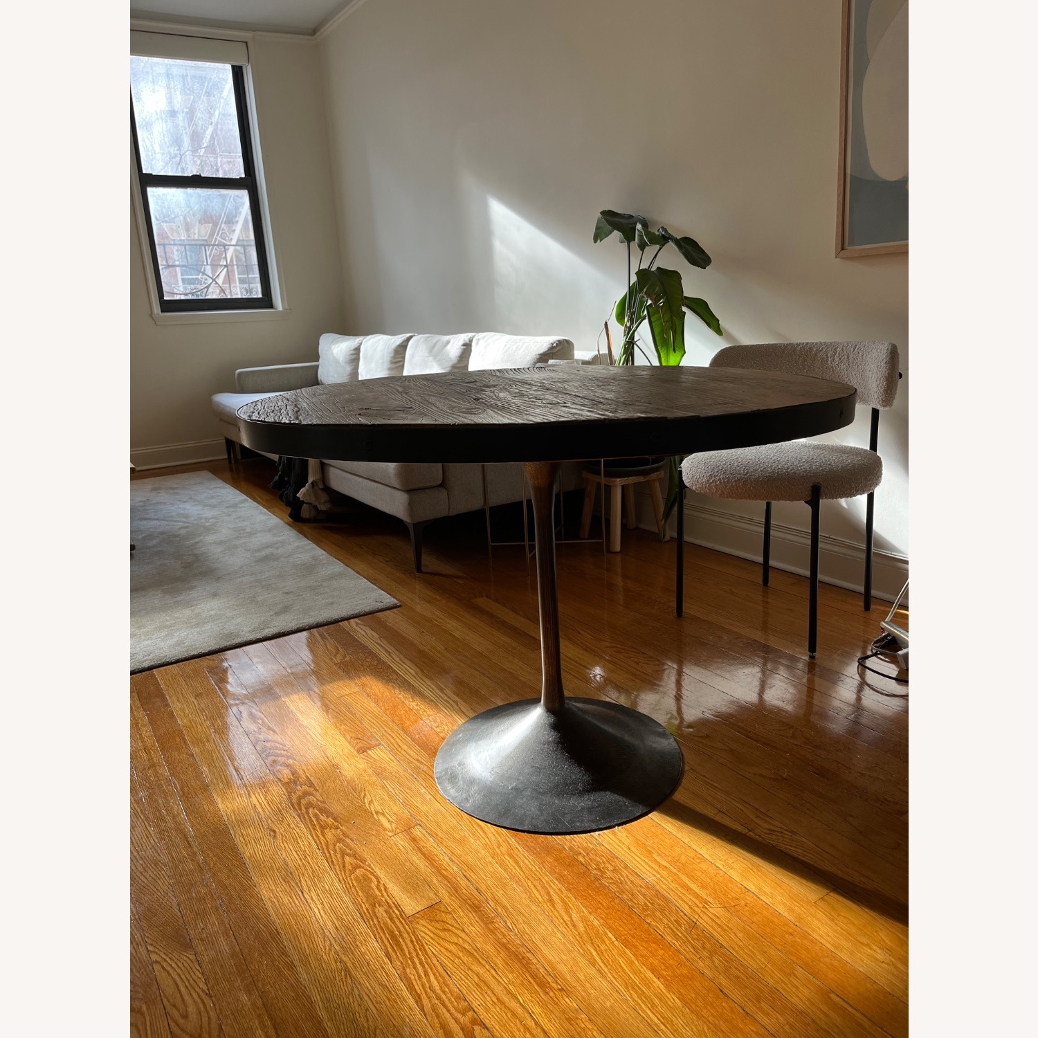 Restoration Hardware Aero Round Dining Table - image-2