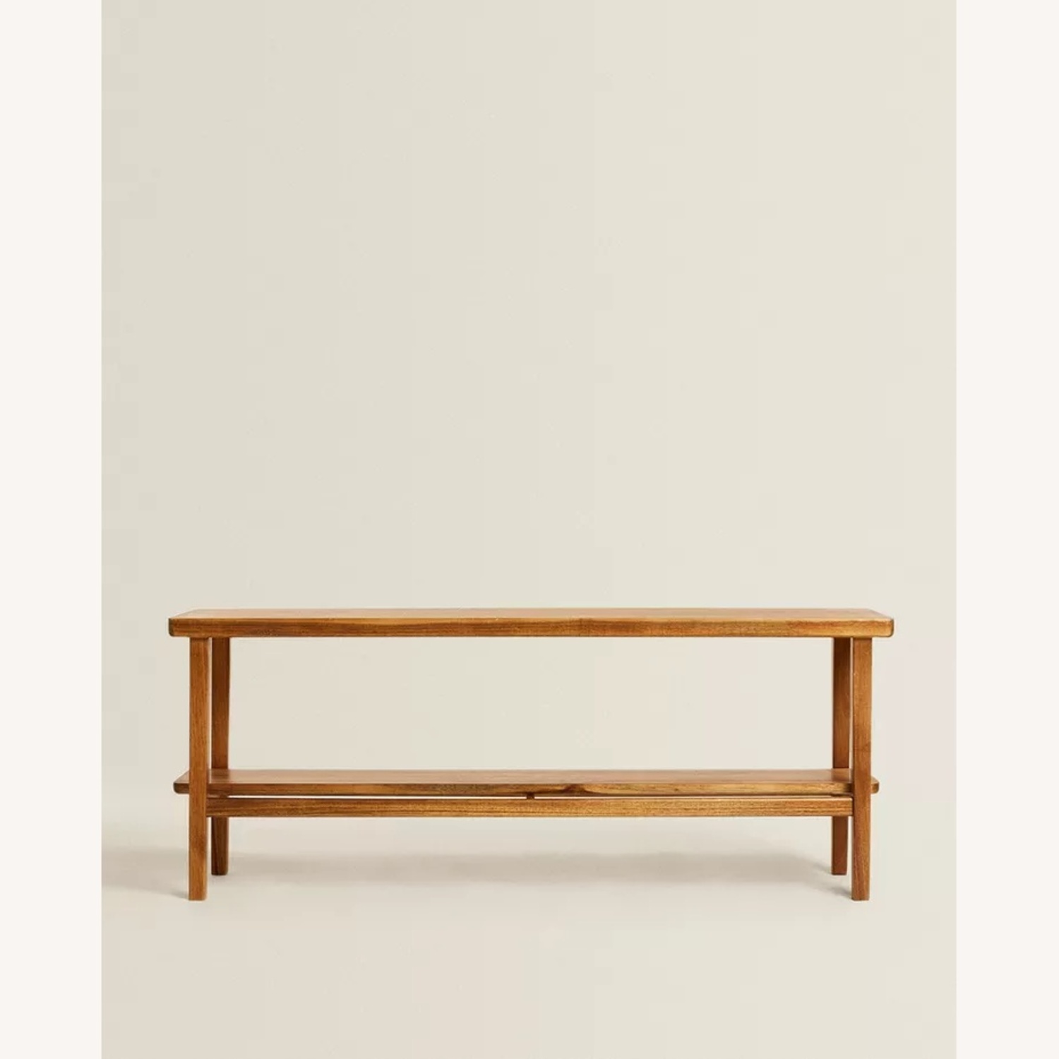 Zara Home Acacia Wood Double Bench - image-4