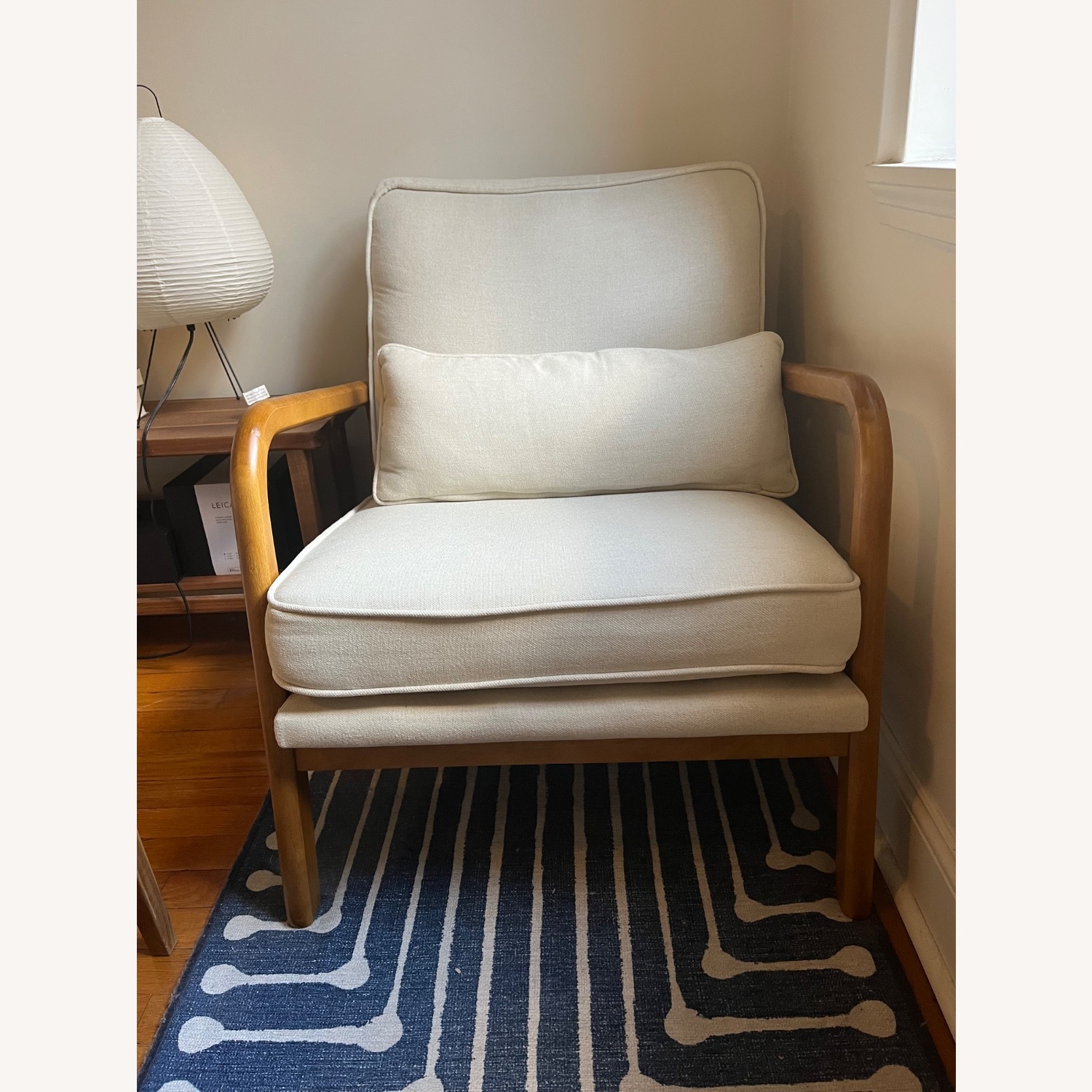 Wayfair Mid Century Solid Wood Accent Chair - image-3