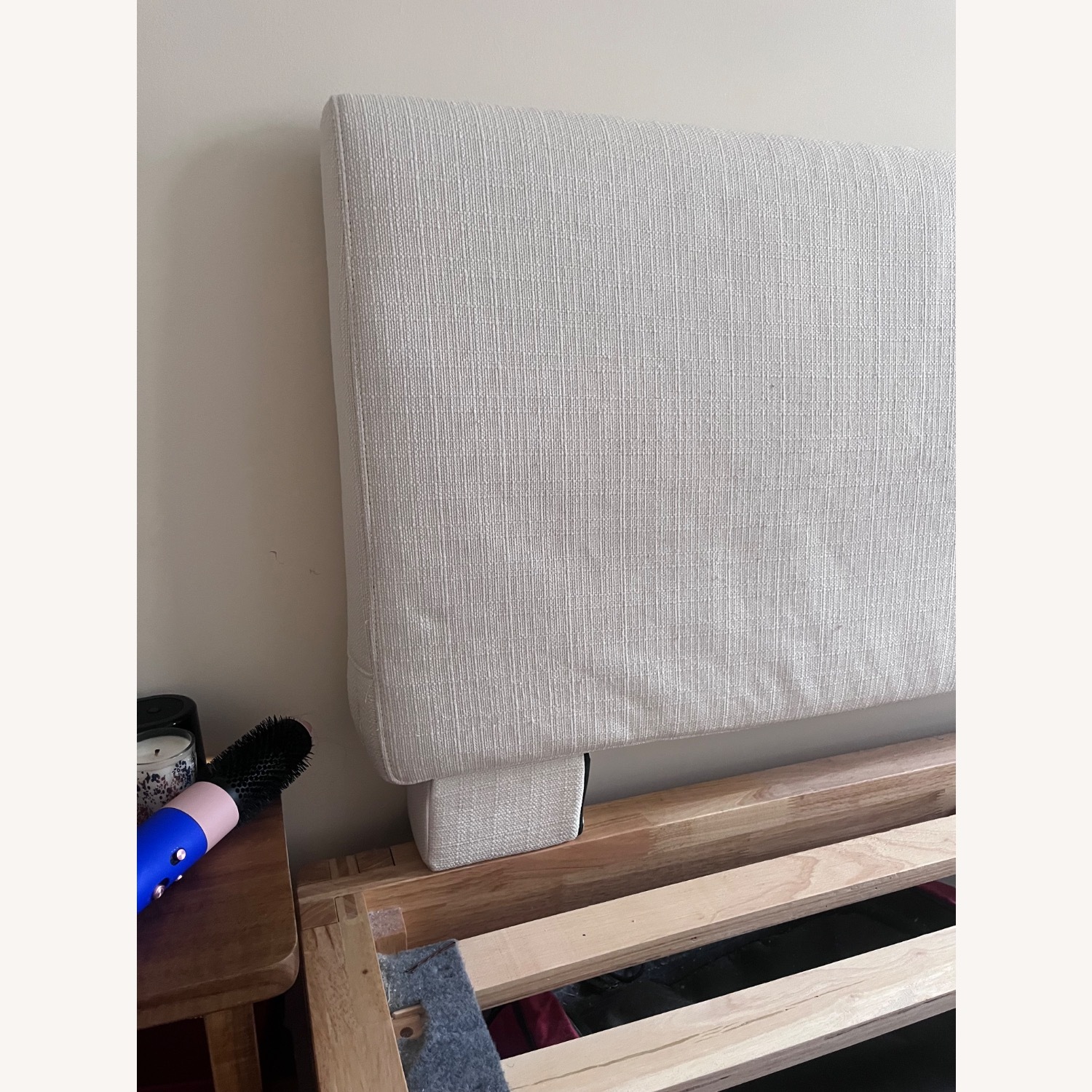 Thuma Classic Queen Bed with Boucle Pillow-board - image-5