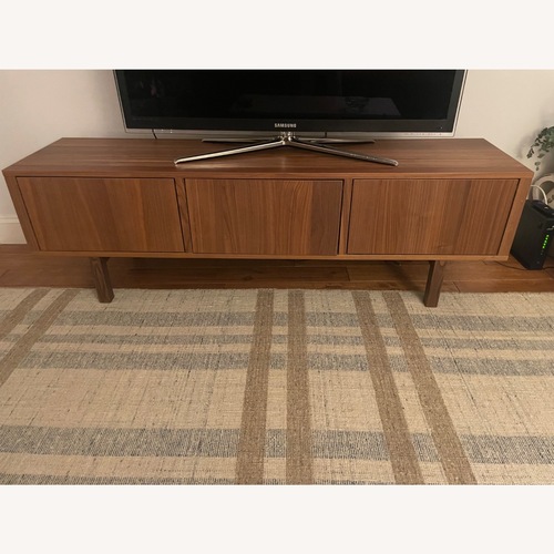 Used IKEA Dark Brown Wood Media Storage for sale on AptDeco