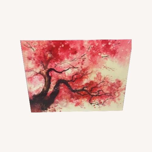 Used Pink Cherry Blossom Leftbank Art for sale on AptDeco