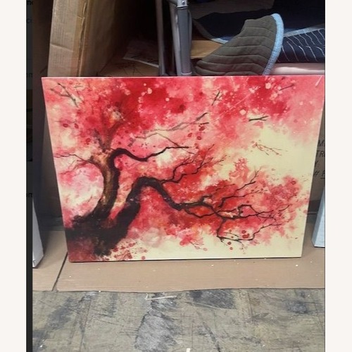 Used Pink Cherry Blossom Leftbank Art for sale on AptDeco