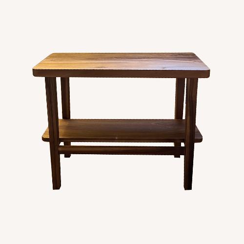 Used Zara Home Acacia Wood Bench for sale on AptDeco