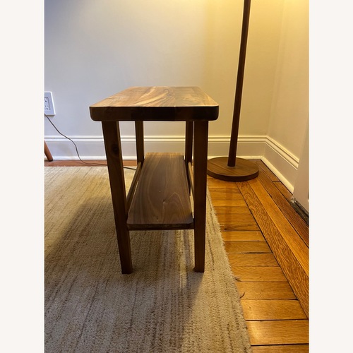 Used Zara Home Acacia Wood Bench for sale on AptDeco