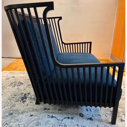 Used Ligne Roset Elizabeth Blue 2 Seater Sofa for sale on AptDeco