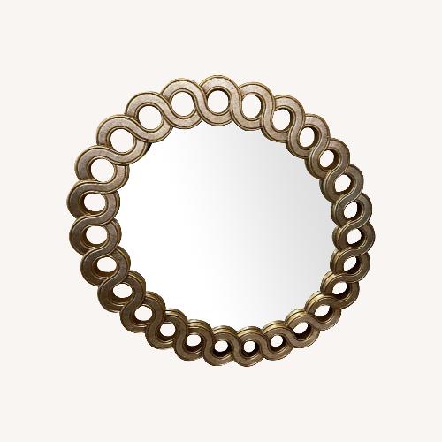Used Silver Circles Wall Mirror for sale on AptDeco