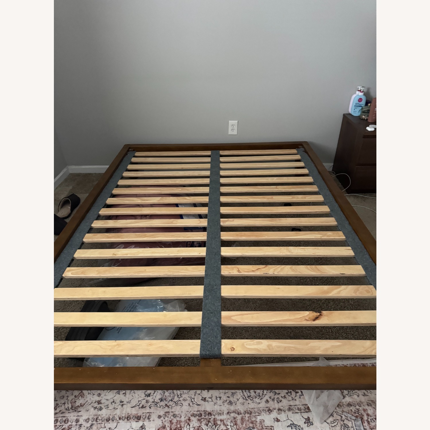 Thuma Dark Brown Wood Queen Bed - image-4