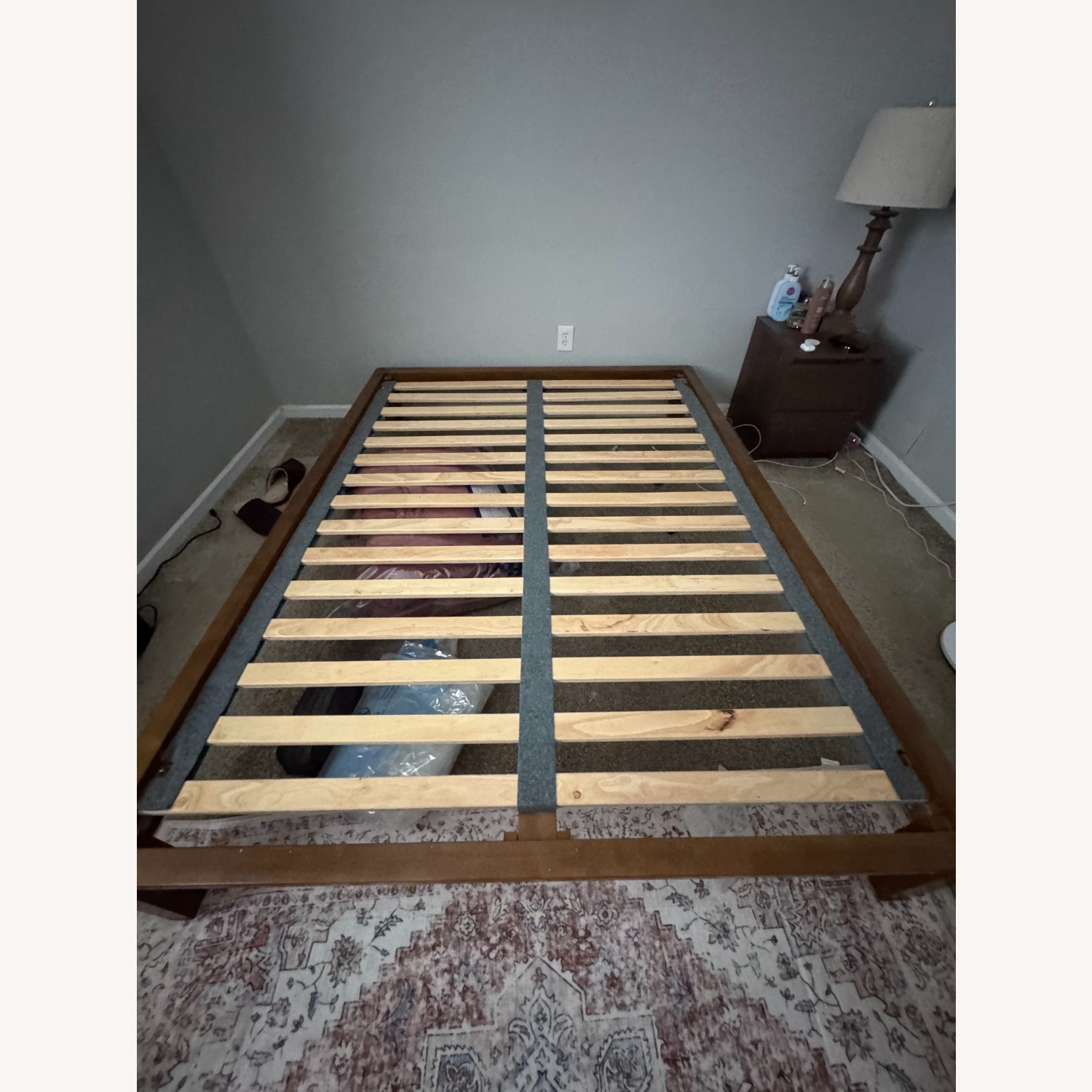 Thuma Dark Brown Wood Queen Bed - image-2