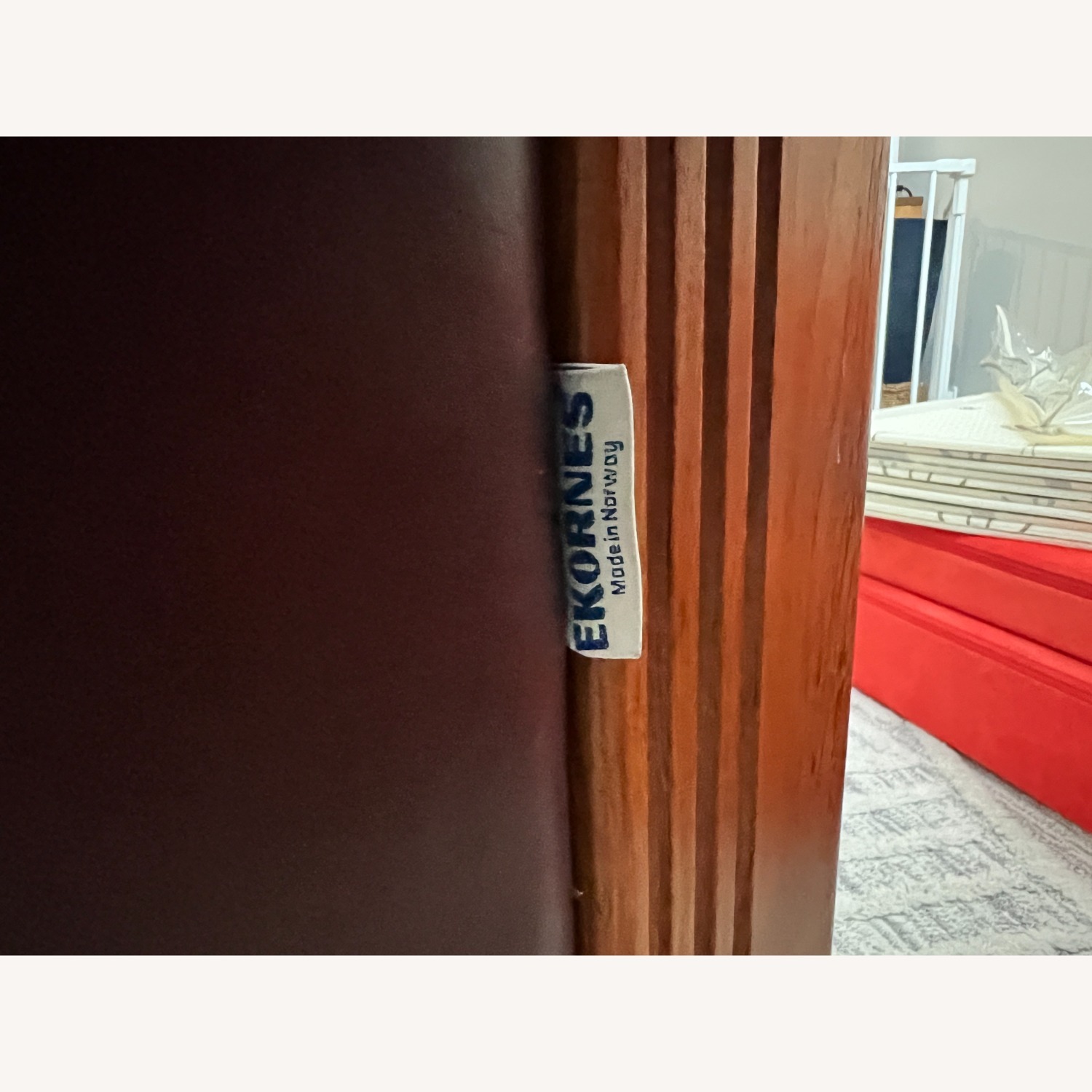 Ekornes Montana Dark Brown Leather Loveseat - image-5