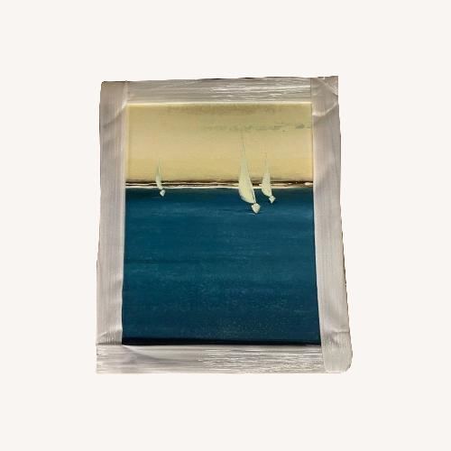 Used Distant Sailboats Leftbank Wall Art for sale on AptDeco