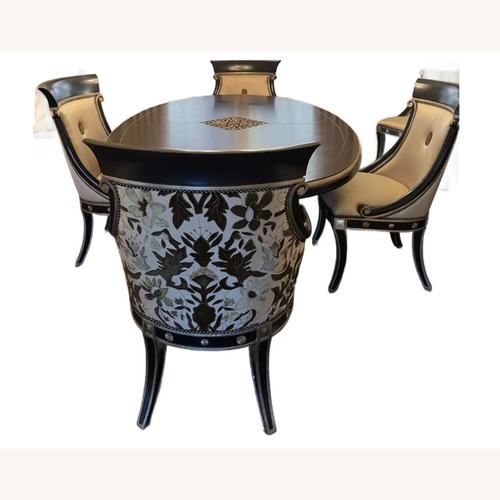 Used Marge Carson Black Wood Dining Sets for sale on AptDeco