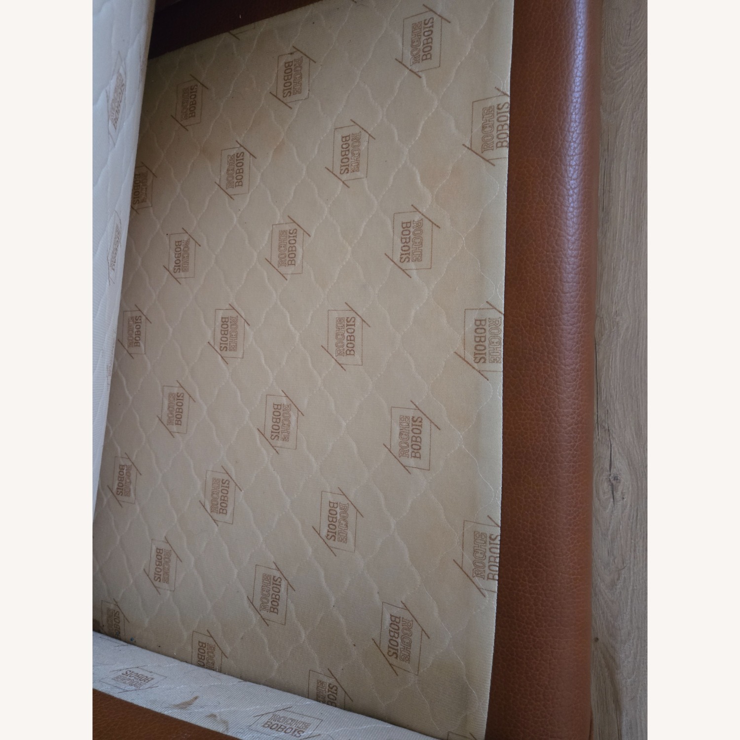 Roche Bobois Light Brown Leather 3+ Seater Sofa - image-3