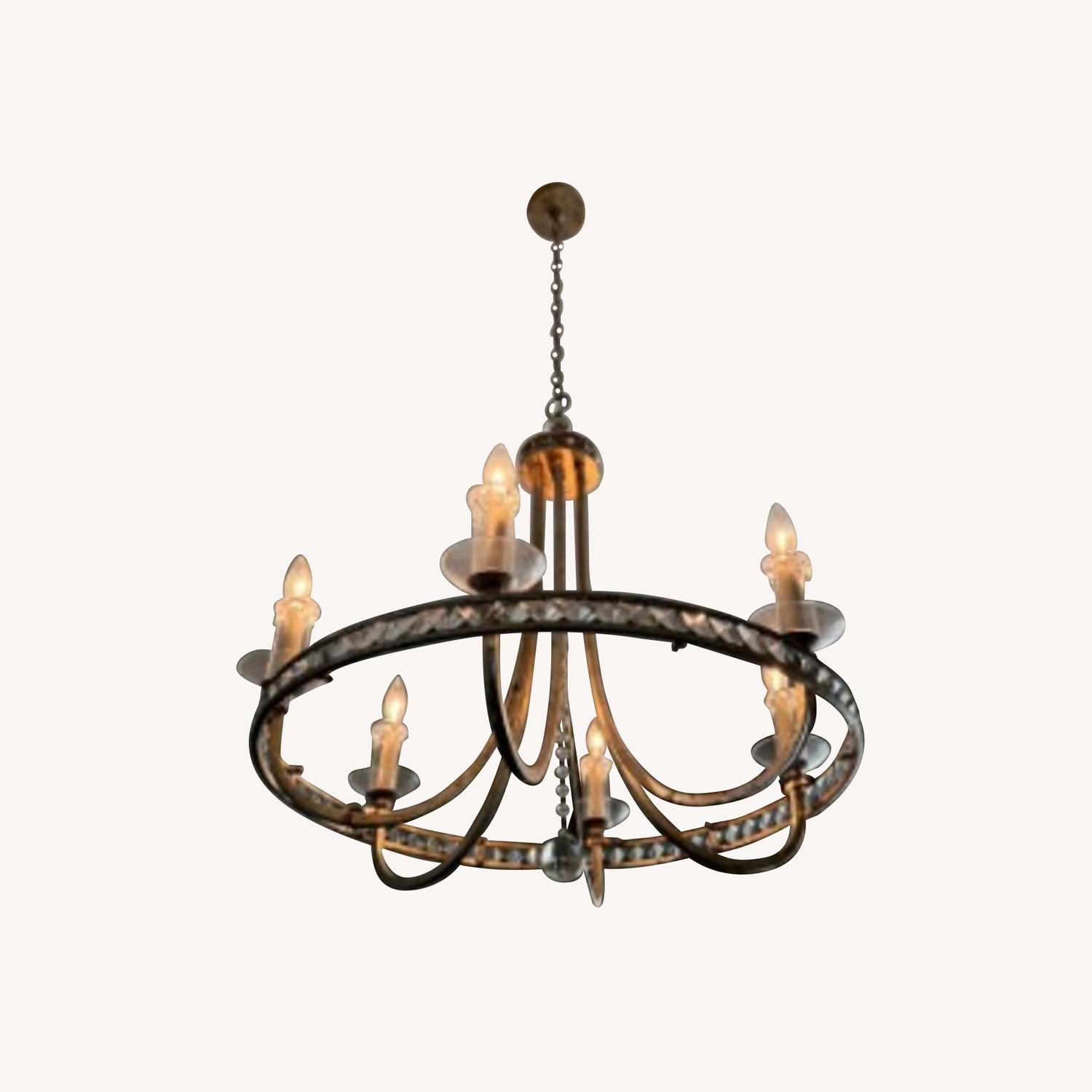 Gold Brass Ceiling Lamp - image-0