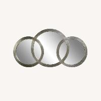 3 Ring Silver BMC Wall Mirror