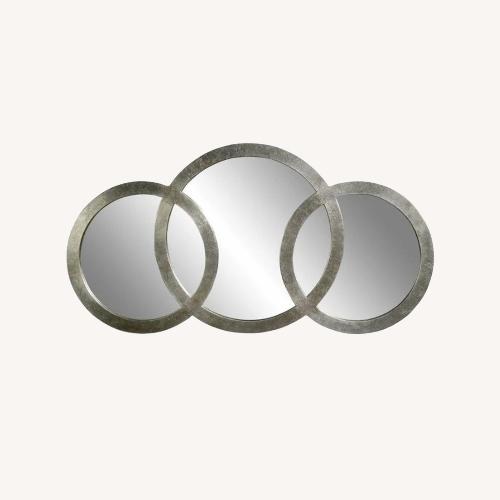 Used 3 Ring Silver BMC Wall Mirror for sale on AptDeco