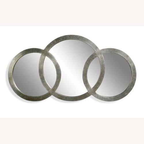 Used 3 Ring Silver BMC Wall Mirror for sale on AptDeco