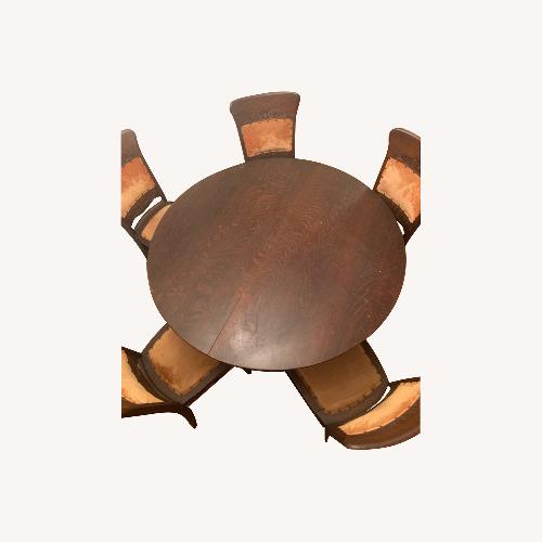 Used Antique Lions Head Legs with 5 Chairs for sale on AptDeco