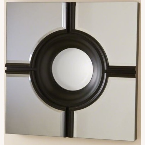 Used Global Views Black Wall Mirror for sale on AptDeco