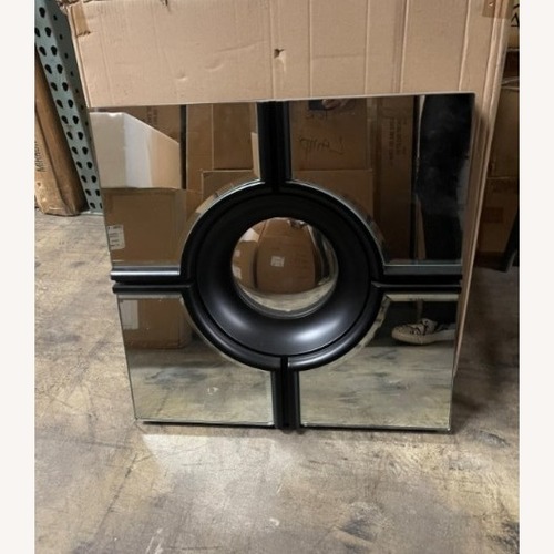 Used Global Views Black Wall Mirror for sale on AptDeco