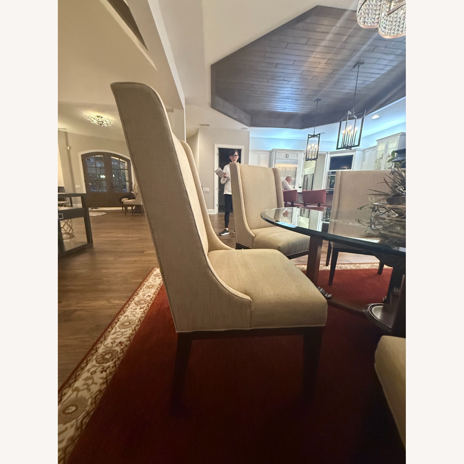 Century Furniture Dark Brown Wood Dining Sets - image-1