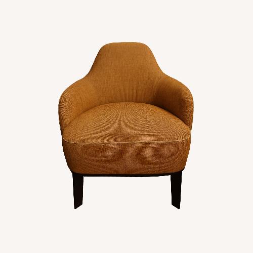 Used Orange Lucylle Armchair by Lema for sale on AptDeco