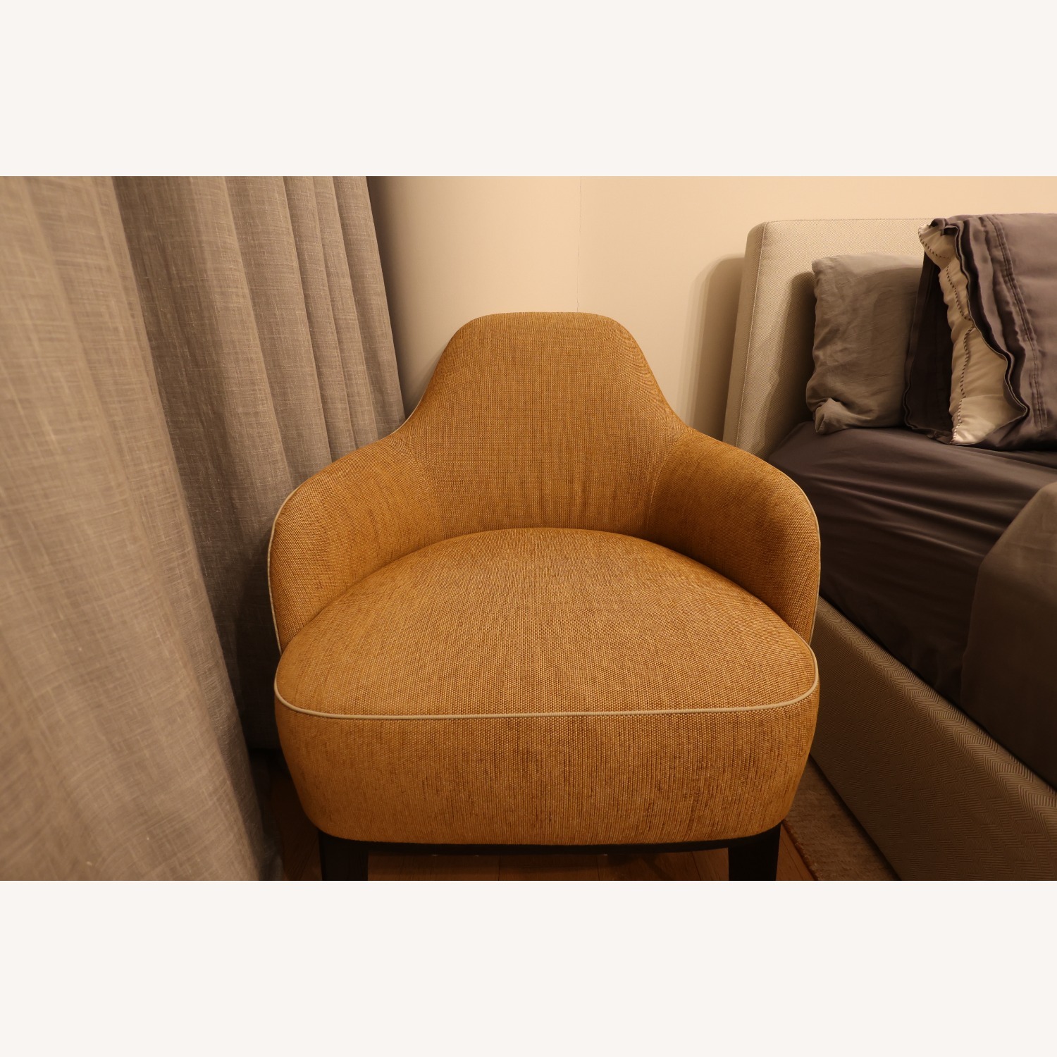 Orange Lucylle Armchair by Lema - image-3