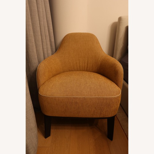 Used Orange Lucylle Armchair by Lema for sale on AptDeco