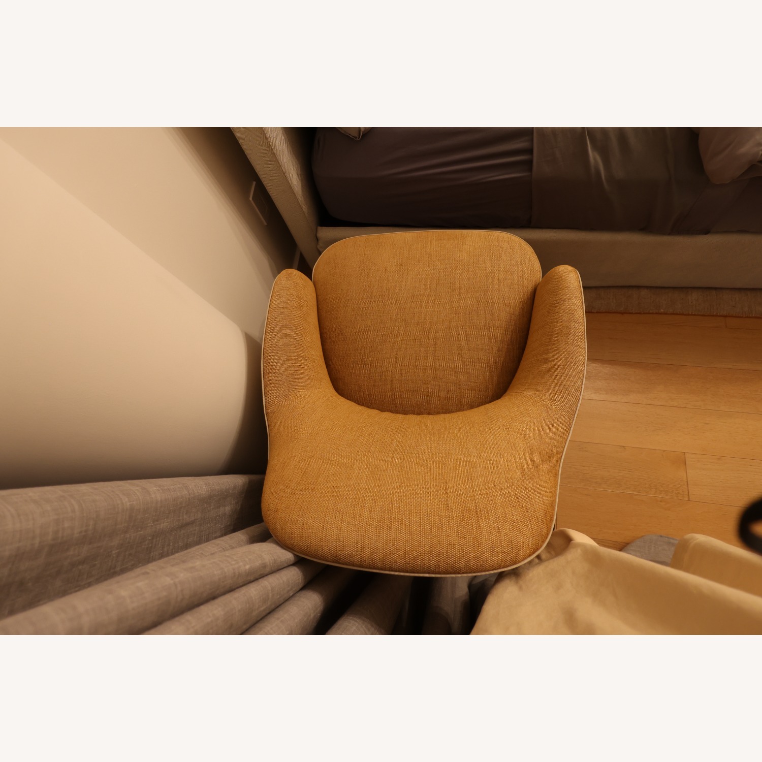 Orange Lucylle Armchair by Lema - image-4