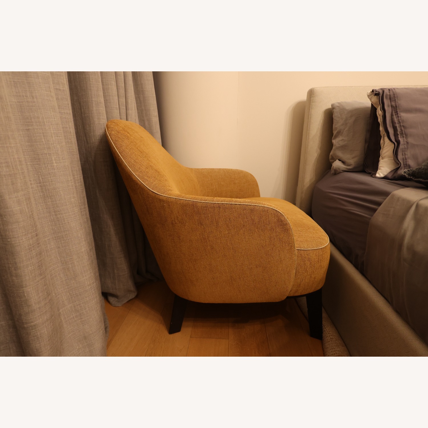 Orange Lucylle Armchair by Lema - image-2