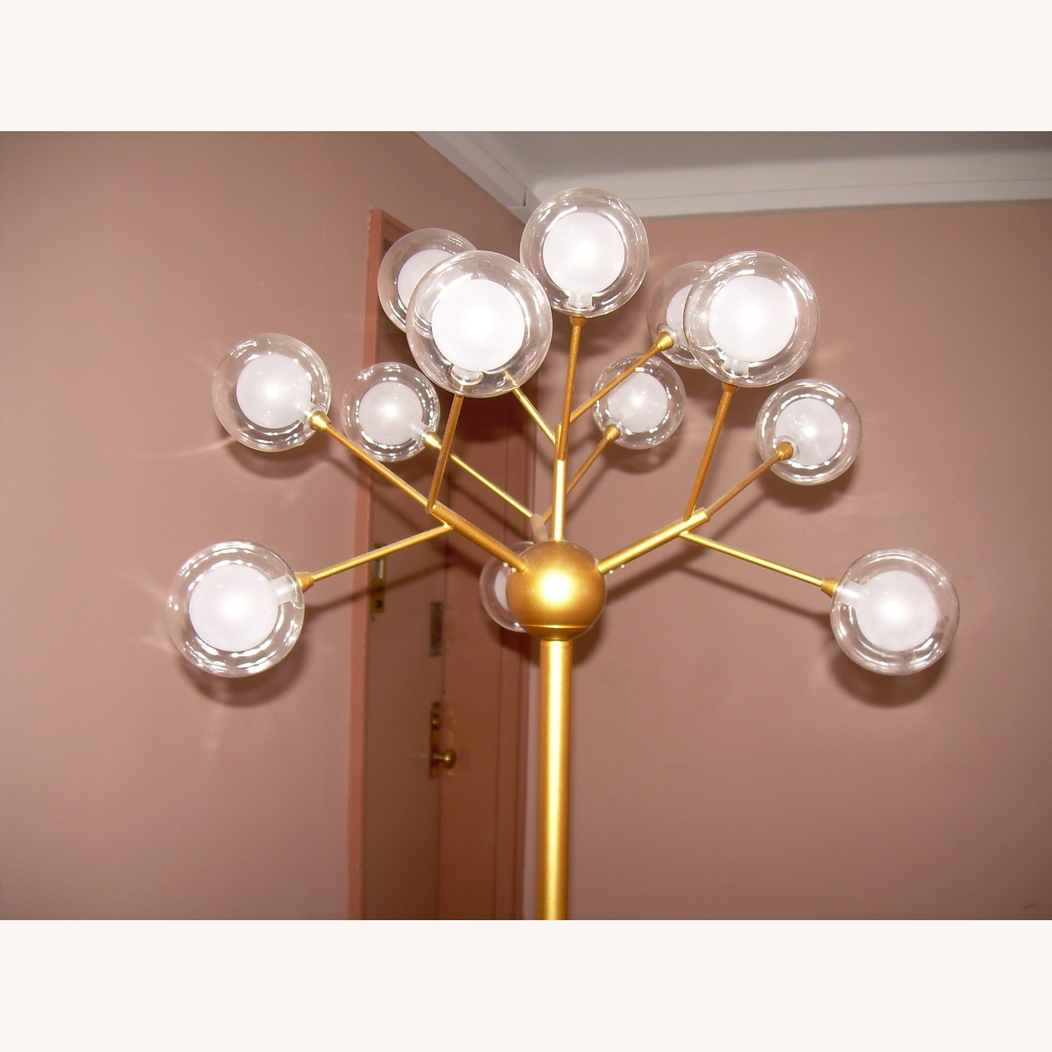 Standing Lamp with 12 Mini Globes - image-5